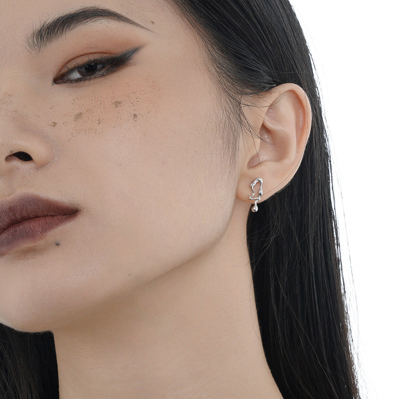 Unique Drip Design Earrings