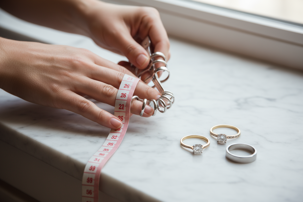 How to Measure Ring Size at Home Easily | Jimmy Jewelry