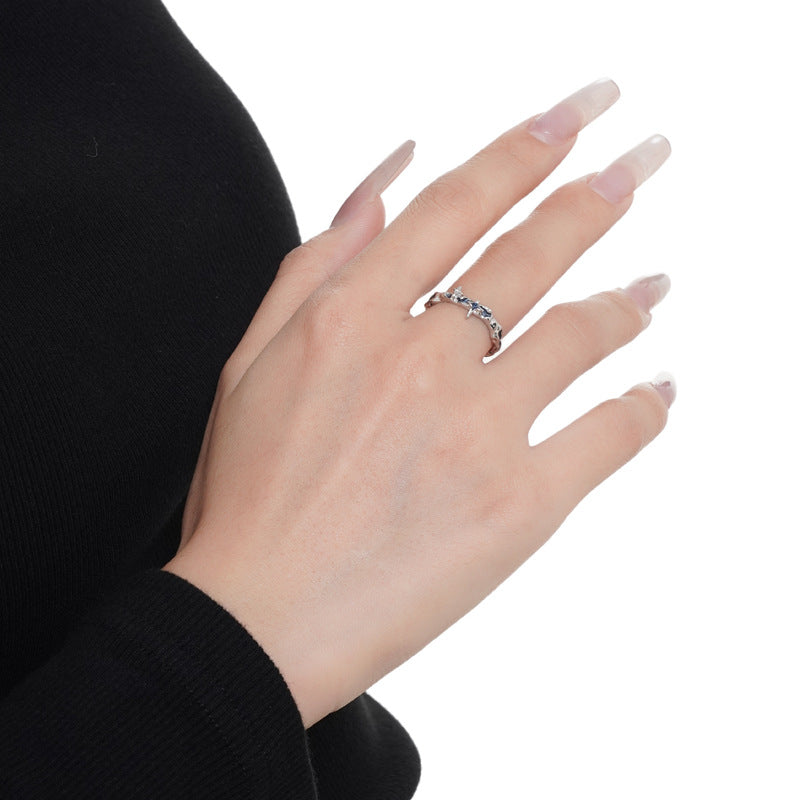 Rustic Thorn Design Ring

