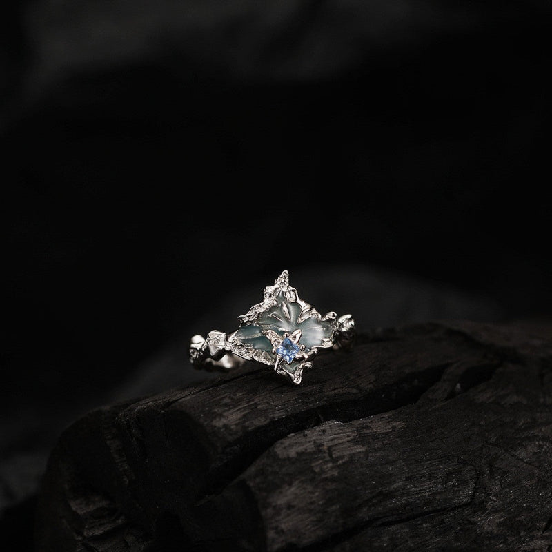 Contemporary "Ice Queen" Ring


