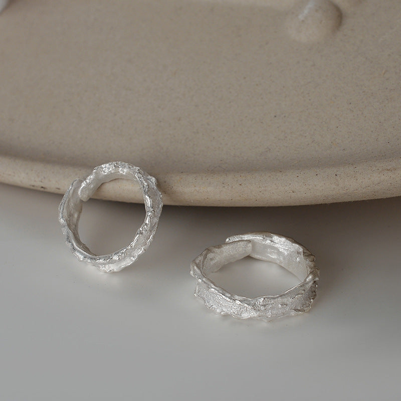 Bold Textured Rings for Men or Women

