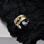 Chic and Minimalist Two-Tone Ear Cuff

