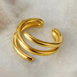 Seamless Triple-Band Ear Cuff

