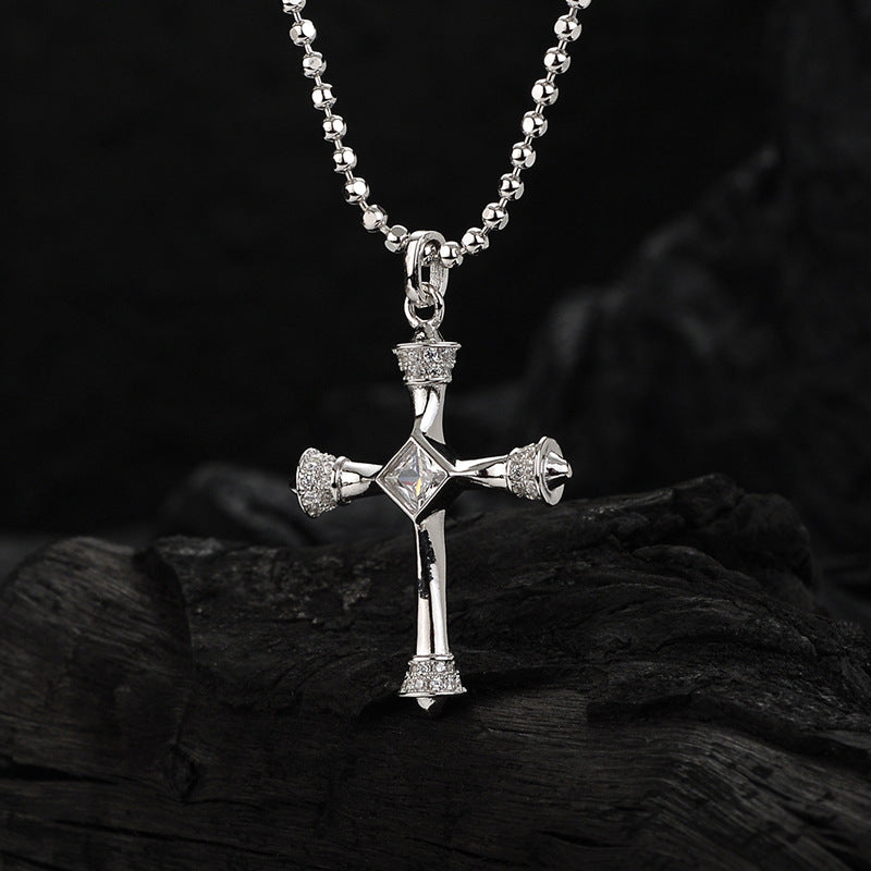Contemporary Christian Cross Necklace


