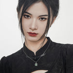 The Green Cube Necklace

