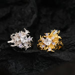 Hand Model Wearing a Glamorous Ring

