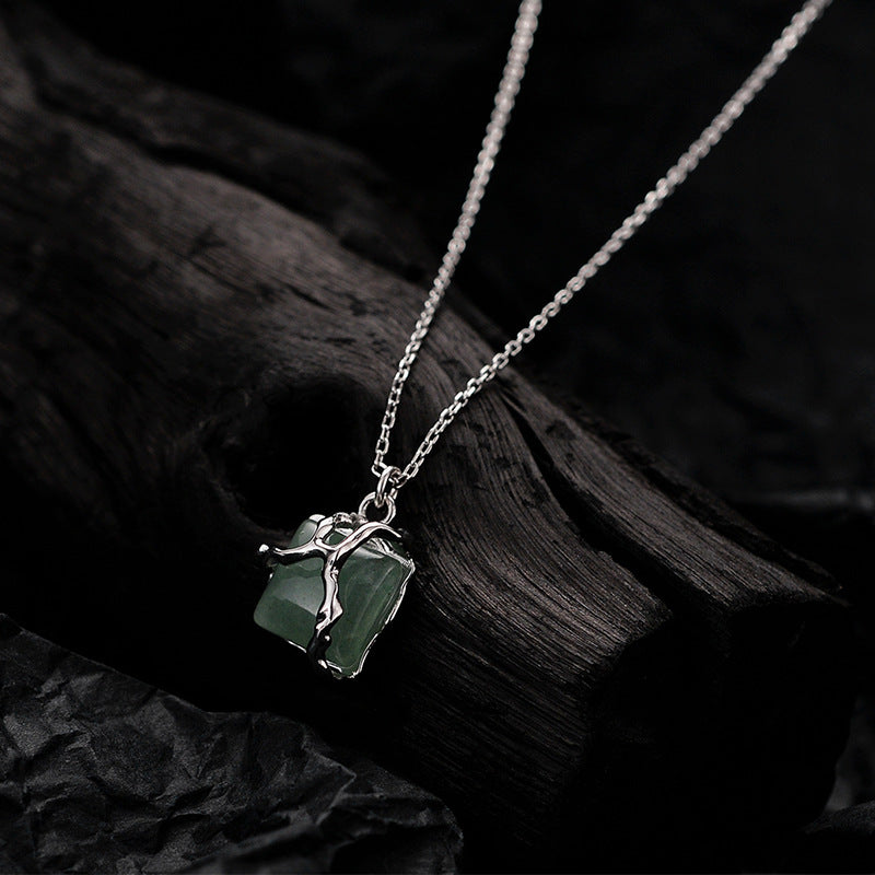 Tranquil Green Stone Pendant

