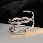 Rhinestone Paved Starlet Ring

