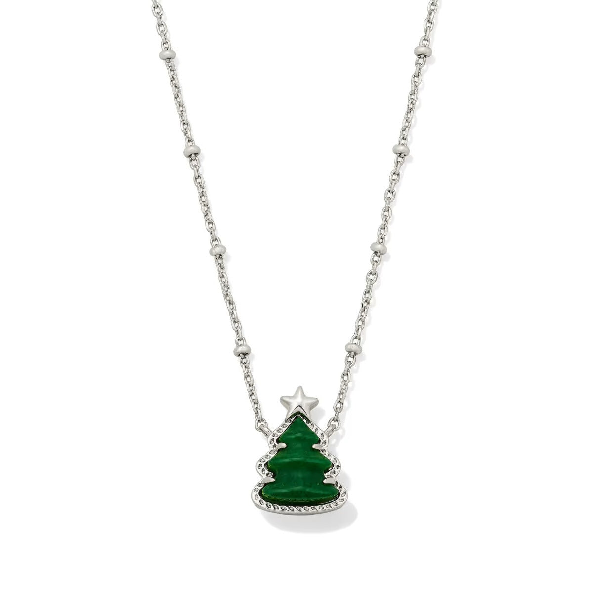 Kendra Scott Christmas Tree Rainbow Candy Cane Christmas Necklace Christmas Collection