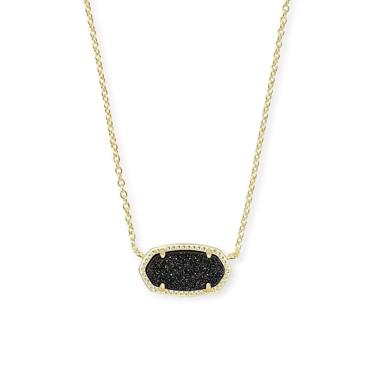 Kendra Scott Oval Metal Pendant Necklace