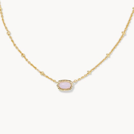 Kendra Scott Gemstone Crystal Mother-of-Pearl Necklace