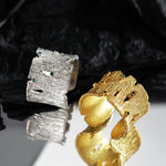 Modernist Wide Cuff Ring

