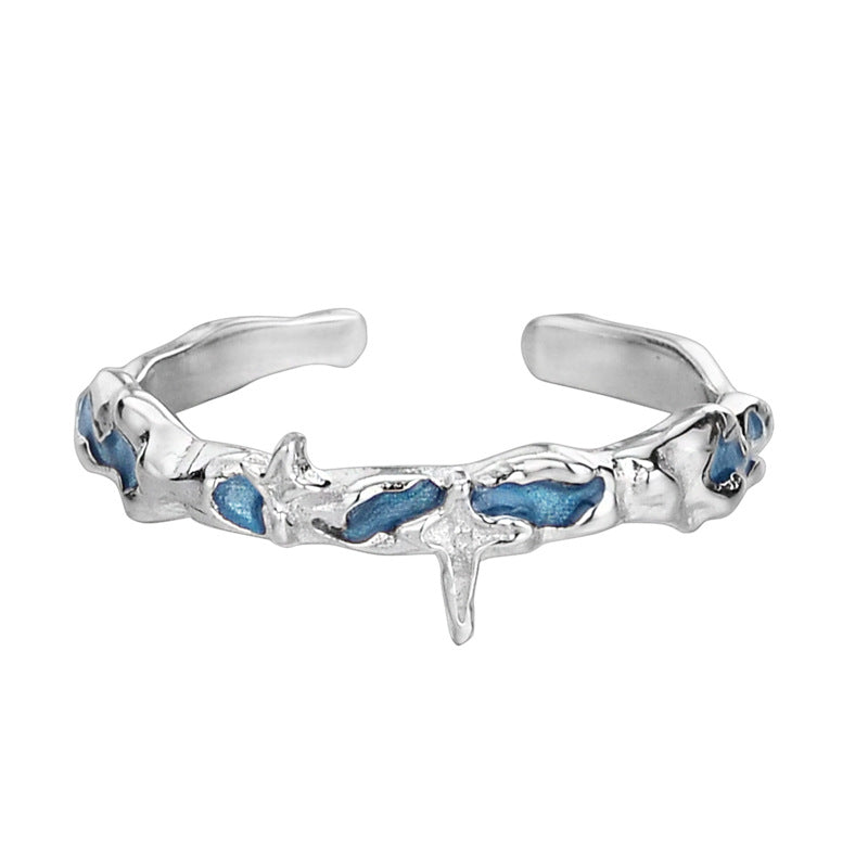Twig and Stone Open Ring

