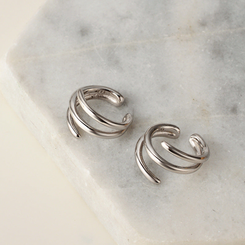 Contemporary Gold Ear Cuff

