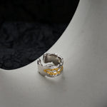 Contemporary "River of Gold" Ear Cuff


