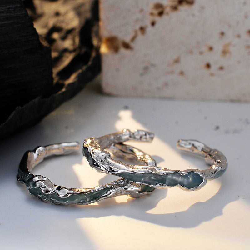 Nature-Inspired Tree Branch Ring

