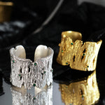 Molten Metal Statement Ring

