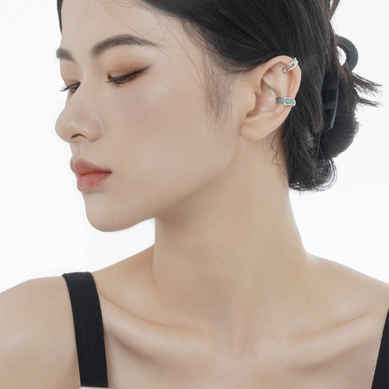 Liquid Silver Ear Cuffs

