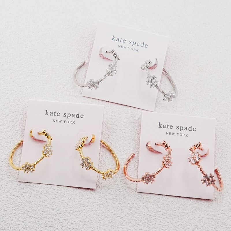 Kate Spade Diamond Flower Earrings