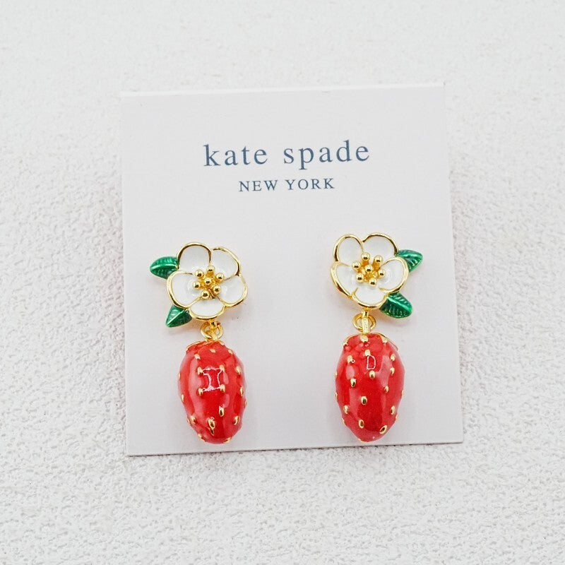 Kate Spade Strawberry Earrings